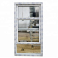 American style vertical sliding window/american style upvc window/bathroom sliding windows